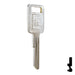 Uncut OEM Key Blank | GM | B50, P1098C Automotive Key Strattec
