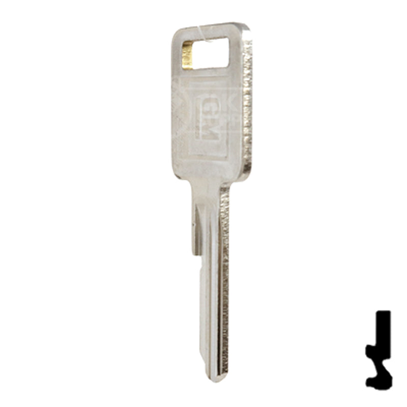 Uncut OEM Key Blank | GM | B50, P1098C Automotive Key Strattec