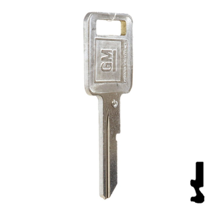 Uncut OEM Key Blank | GM | B50, P1098C Automotive Key Strattec