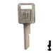 Uncut OEM Key Blank | GM | B50, P1098C Automotive Key Strattec