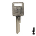 Uncut OEM Key Blank | GM | B50, P1098C Automotive Key Strattec