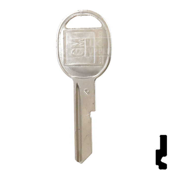 Uncut OEM Key Blank | GM | B51, S1098D Automotive Key Strattec