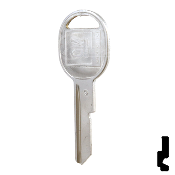 Uncut OEM Key Blank | GM | B51, S1098D Automotive Key Strattec
