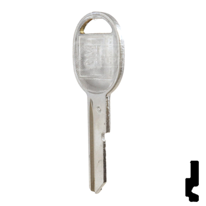 Uncut OEM Key Blank | GM | B51, S1098D Automotive Key Strattec
