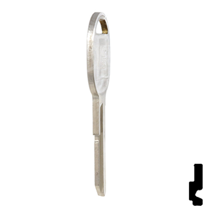 Uncut OEM Key Blank | GM | B51, S1098D Automotive Key Strattec