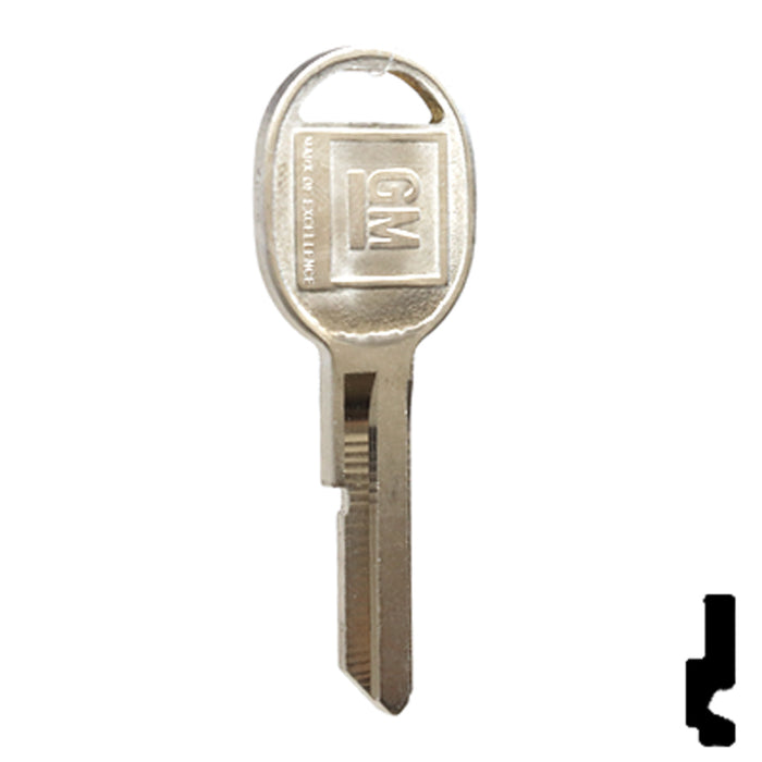 Uncut OEM Key Blank | GM | B51, S1098D Automotive Key Strattec