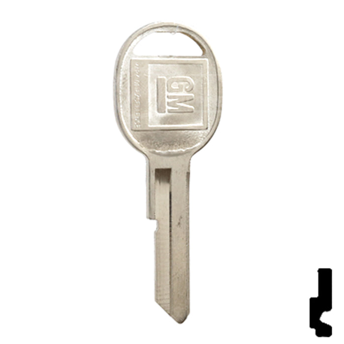 Uncut OEM Key Blank | GM | B51, S1098D Automotive Key Strattec