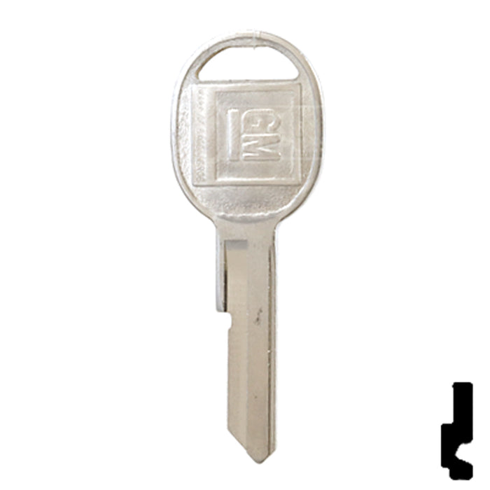 Uncut OEM Key Blank | GM | B51, S1098D Automotive Key Strattec