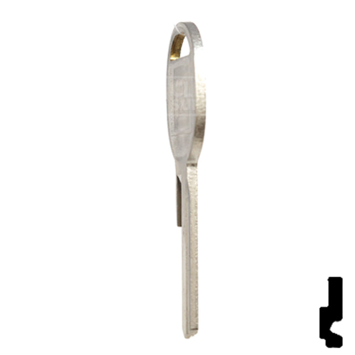 Uncut OEM Key Blank | GM | B51, S1098D Automotive Key Strattec