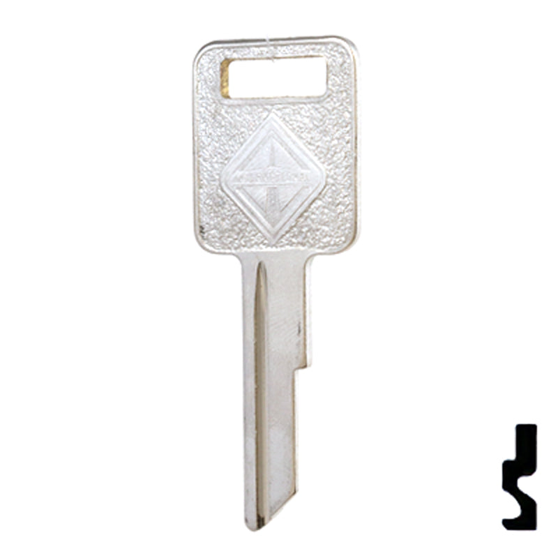 Uncut OEM Key Blank | International, Navistarr | 321490 Automotive Key Strattec