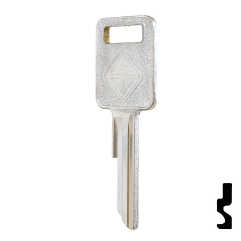 Uncut OEM Key Blank | International, Navistarr | 321490 Automotive Key Strattec