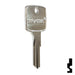 Uncut OEM Key Blank | Mack Trucks | 322710 Automotive Key Strattec