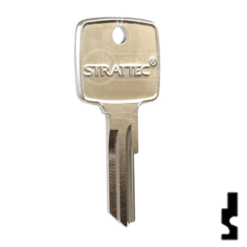 Uncut OEM Key Blank | Mack Trucks | 322710 Automotive Key Strattec