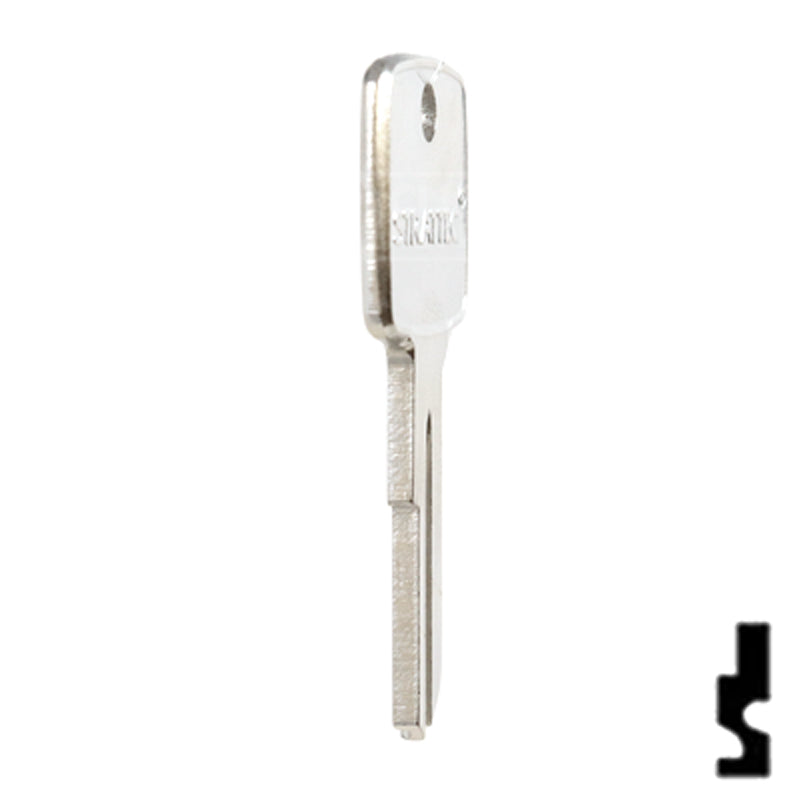 Uncut OEM Key Blank | Mack Trucks | 322710 Automotive Key Strattec