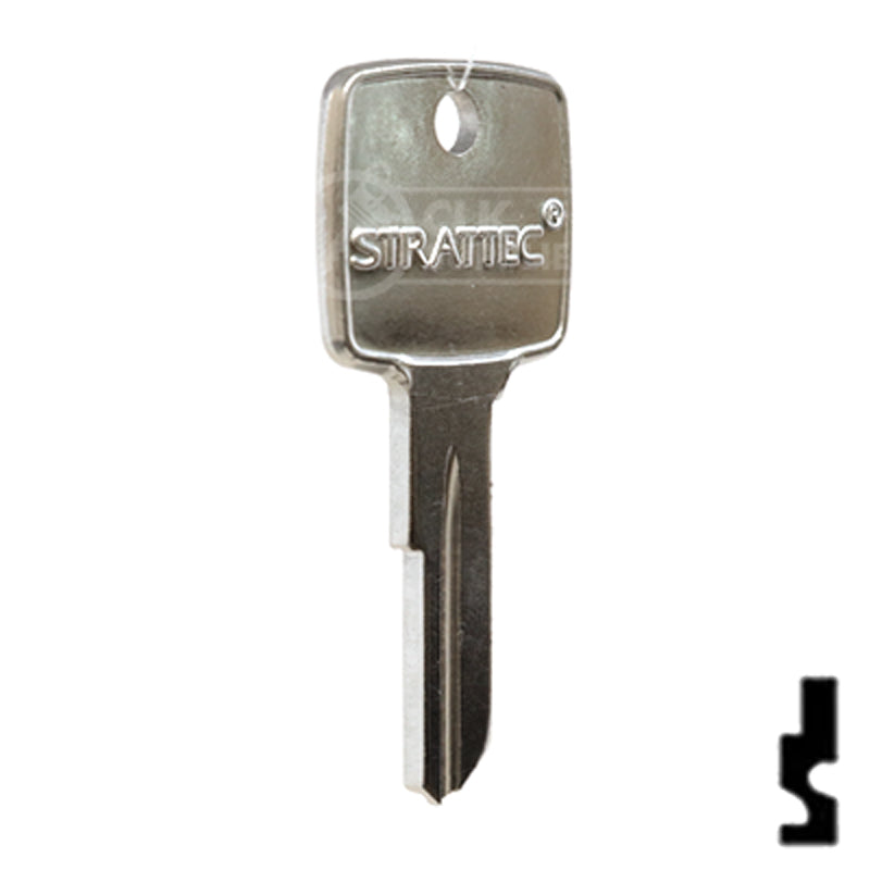 Uncut OEM Key Blank | Mack Trucks | 322710 Automotive Key Strattec