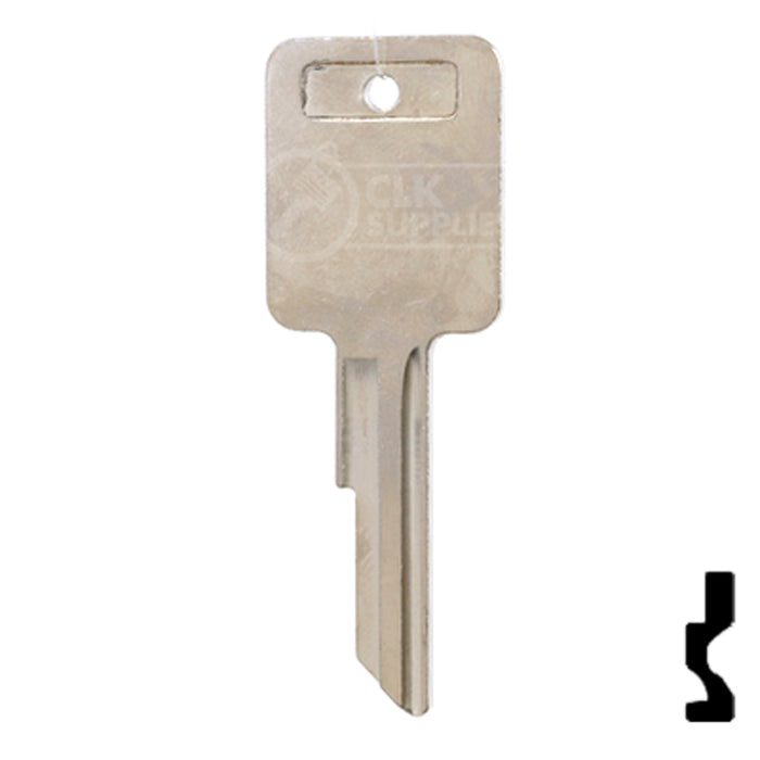 Uncut OEM Key Blank | Volvo, GM | 321148 Automotive Key Strattec