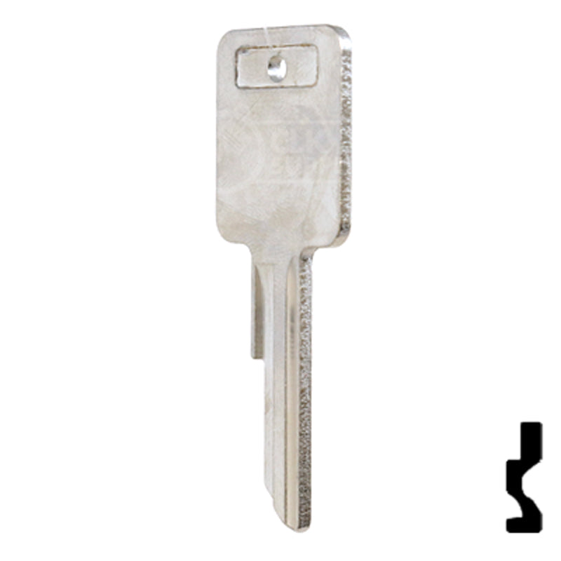 Uncut OEM Key Blank | Volvo, GM | 321148 Automotive Key Strattec