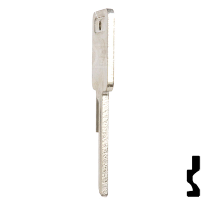 Uncut OEM Key Blank | Volvo, GM | 321148 Automotive Key Strattec