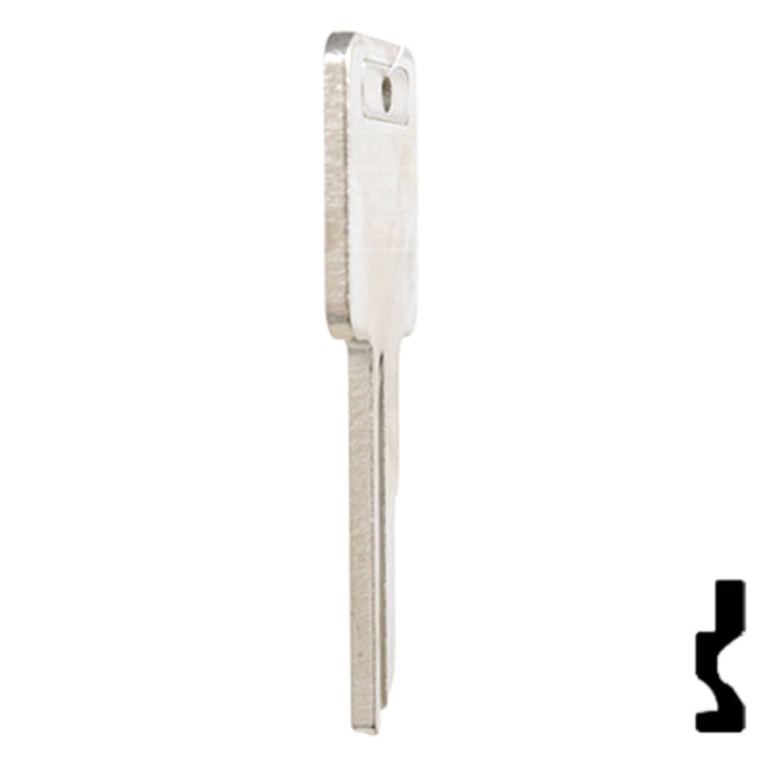 Uncut OEM Key Blank | Volvo, GM | 321148 Automotive Key Strattec