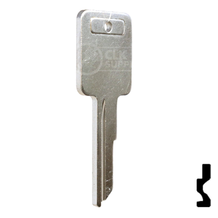 Uncut OEM Key Blank | Volvo, GM | 321148 Automotive Key Strattec