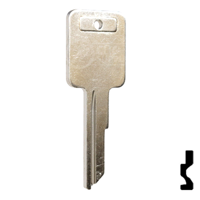 Uncut OEM Key Blank | Volvo, GM | 321148 Automotive Key Strattec