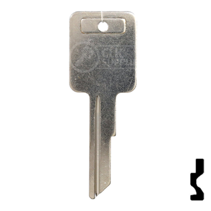 Uncut OEM Key Blank | Volvo, GM | 321148 Automotive Key Strattec