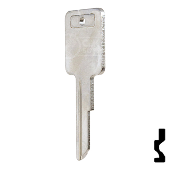 Uncut OEM Key Blank | Volvo, GM | 321148 Automotive Key Strattec