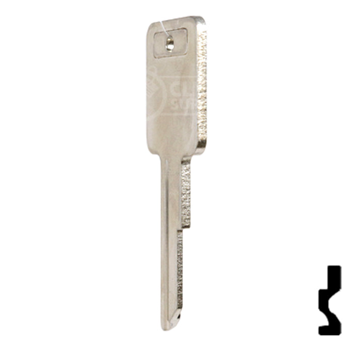 Uncut OEM Key Blank | Volvo, GM | 321148 Automotive Key Strattec