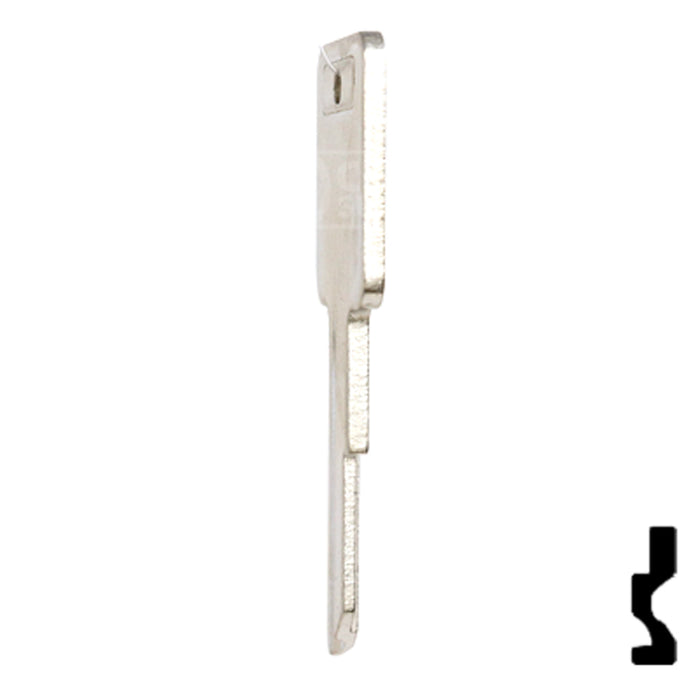 Uncut OEM Key Blank | Volvo, GM | 321148 Automotive Key Strattec