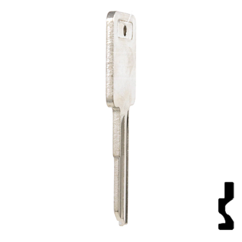 Uncut OEM Key Blank | Volvo, GM | 321148 Automotive Key Strattec