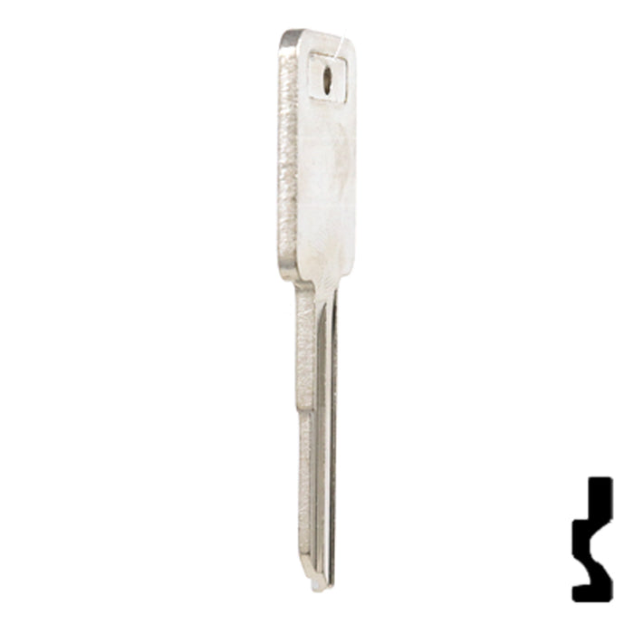 Uncut OEM Key Blank | Volvo, GM | 321148 Automotive Key Strattec