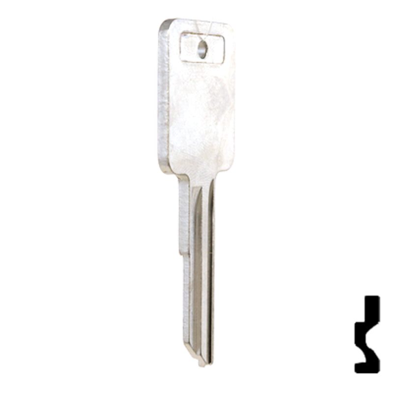Uncut OEM Key Blank | Volvo, GM | 321148 Automotive Key Strattec