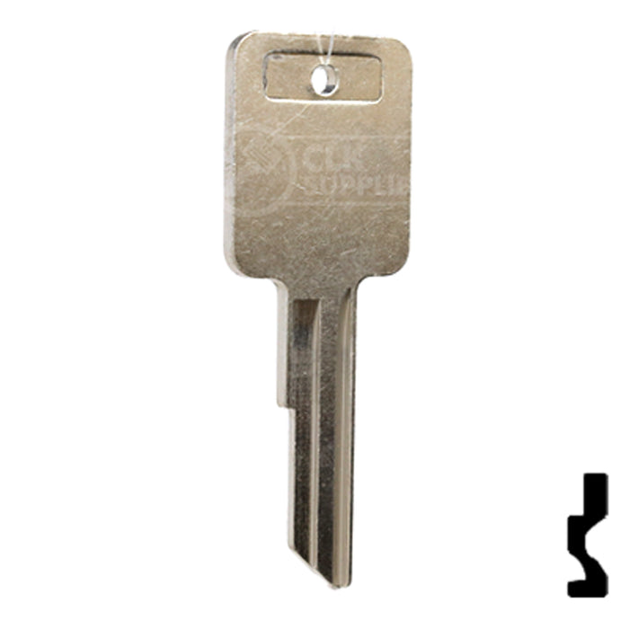 Uncut OEM Key Blank | Volvo, GM | 321148 Automotive Key Strattec