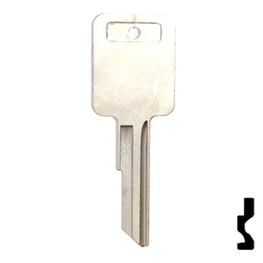 Uncut OEM Key Blank | Volvo, GM | 321148 Automotive Key Strattec