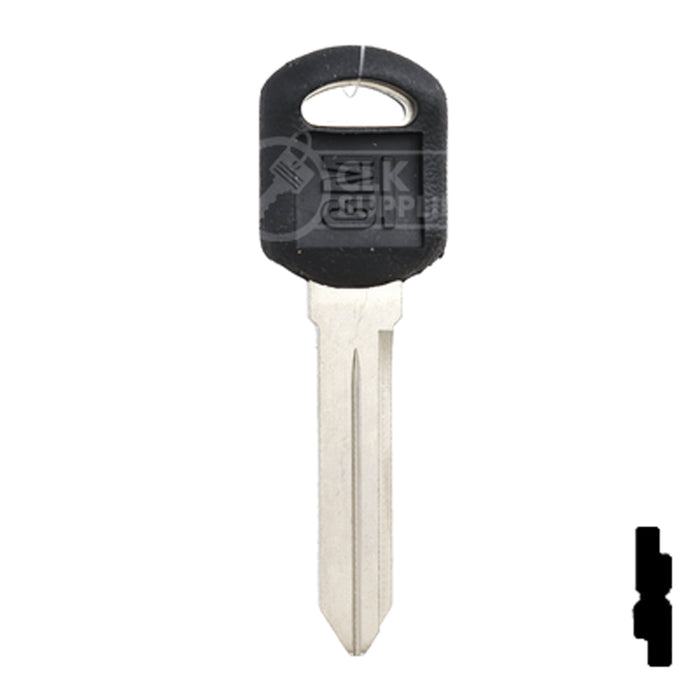 Uncut OEM Plastic Head Key Blank | Buick | 597749 Automotive Key Strattec