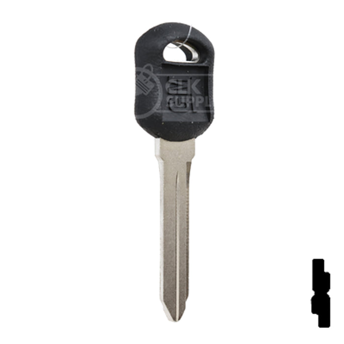 Uncut OEM Plastic Head Key Blank | Buick | 597749 Automotive Key Strattec