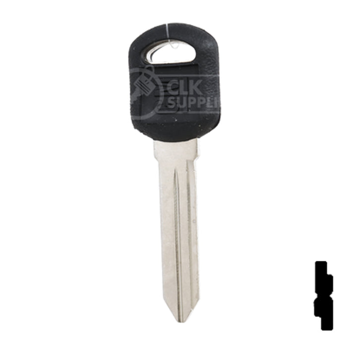 Uncut OEM Plastic Head Key Blank | Buick | 597749 Automotive Key Strattec