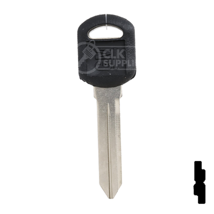 Uncut OEM Plastic Head Key Blank | Buick | 597749 Automotive Key Strattec