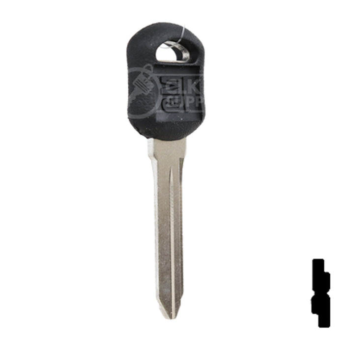 Uncut OEM Plastic Head Key Blank | Buick | 597749 Automotive Key Strattec