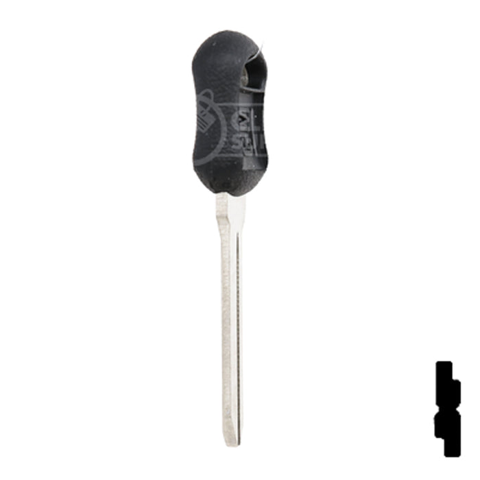 Uncut OEM Plastic Head Key Blank | Buick | 597749 Automotive Key Strattec