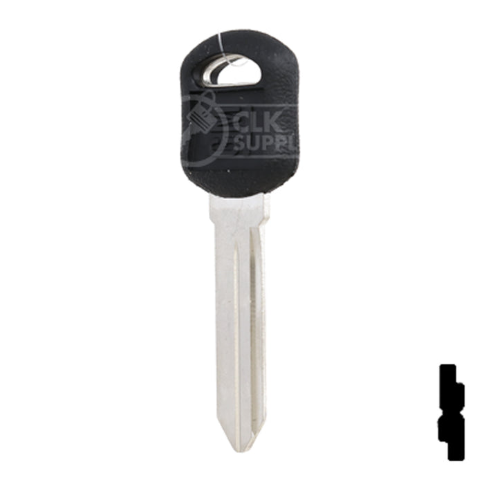 Uncut OEM Plastic Head Key Blank | Buick | 597749 Automotive Key Strattec