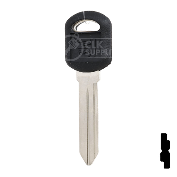 Uncut OEM Plastic Head Key Blank | Buick | 597749 Automotive Key Strattec