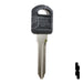 Uncut OEM Plastic Head Key Blank | Chevrolet | 596222 Automotive Key Strattec