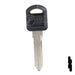 Uncut OEM Plastic Head Key Blank | Chevrolet | 596222 Automotive Key Strattec