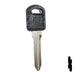 Uncut OEM Plastic Head Key Blank | Chevrolet | 596222 Automotive Key Strattec