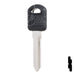 Uncut OEM Plastic Head Key Blank | Chevrolet | 596222 Automotive Key Strattec