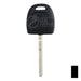 Uncut OEM Plastic Head Key Blank | Ford | 5940815 Automotive Key Strattec