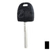 Uncut OEM Plastic Head Key Blank | Ford | 5940815 Automotive Key Strattec