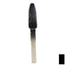 Uncut OEM Plastic Head Key Blank | Ford | 5940815 Automotive Key Strattec