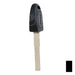 Uncut OEM Plastic Head Key Blank | Ford | 5940815 Automotive Key Strattec